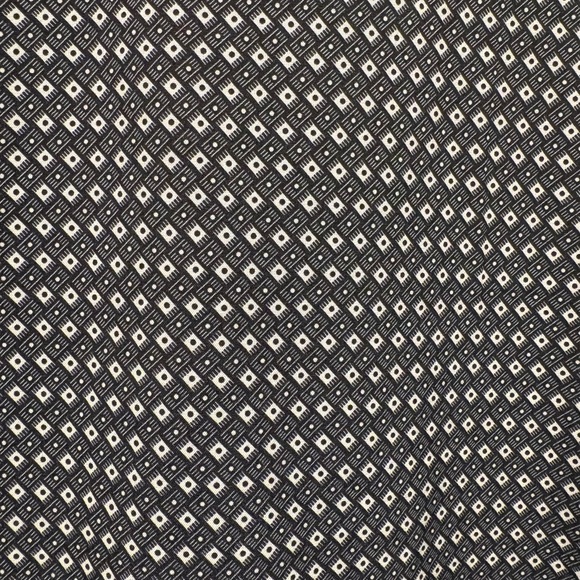 Perry Ellis Navy Geometric Button Down Shirt - Picture 2 of 5